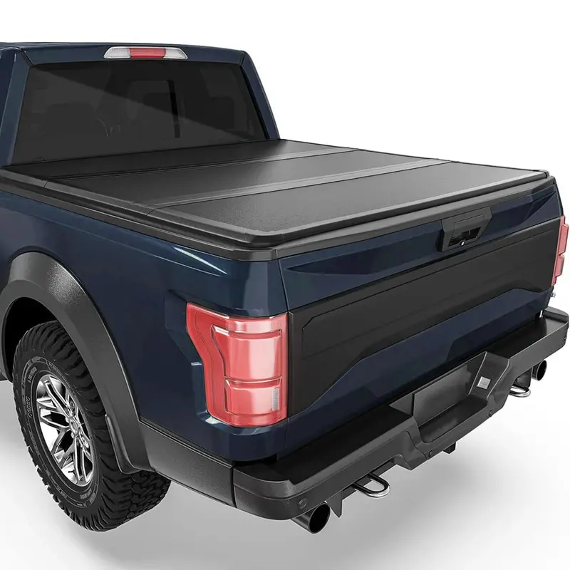 Trucktok 1999-2025 Ford F250 F350 Super Duty 8.2Ft Hard Tri-Fold Tonneau Cover Truck Bed Pickup 1