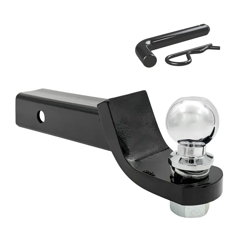 Trucktok 2" Receiver Hitch Ball Mount With 6,000 Lbs Gtw & Hitch Pin 1