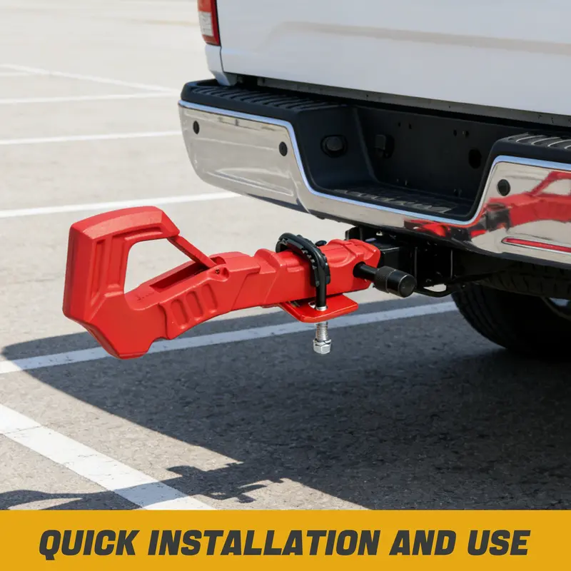 Trucktok 2" Scorpion Tail Hook 88,000 Lbs Break Strength With Tightener & Pin 2