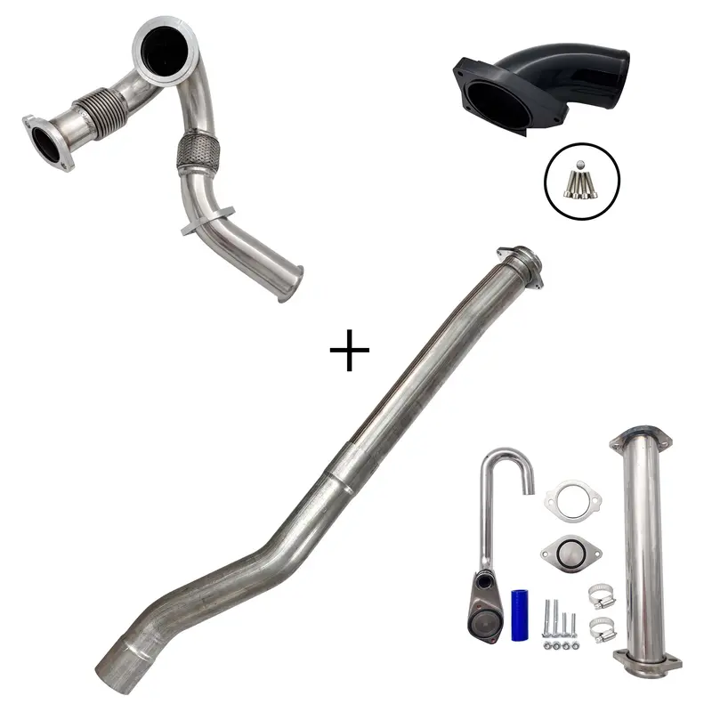 Trucktok 2003-2007 6.0L Ford Powerstroke Dpf/Egr/Ccv/Up Pipe Kit 11
