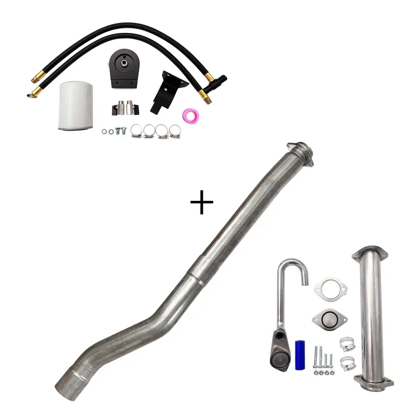 Trucktok 2003-2007 6.0L Ford Powerstroke Dpf/Egr/Ccv/Up Pipe Kit 13