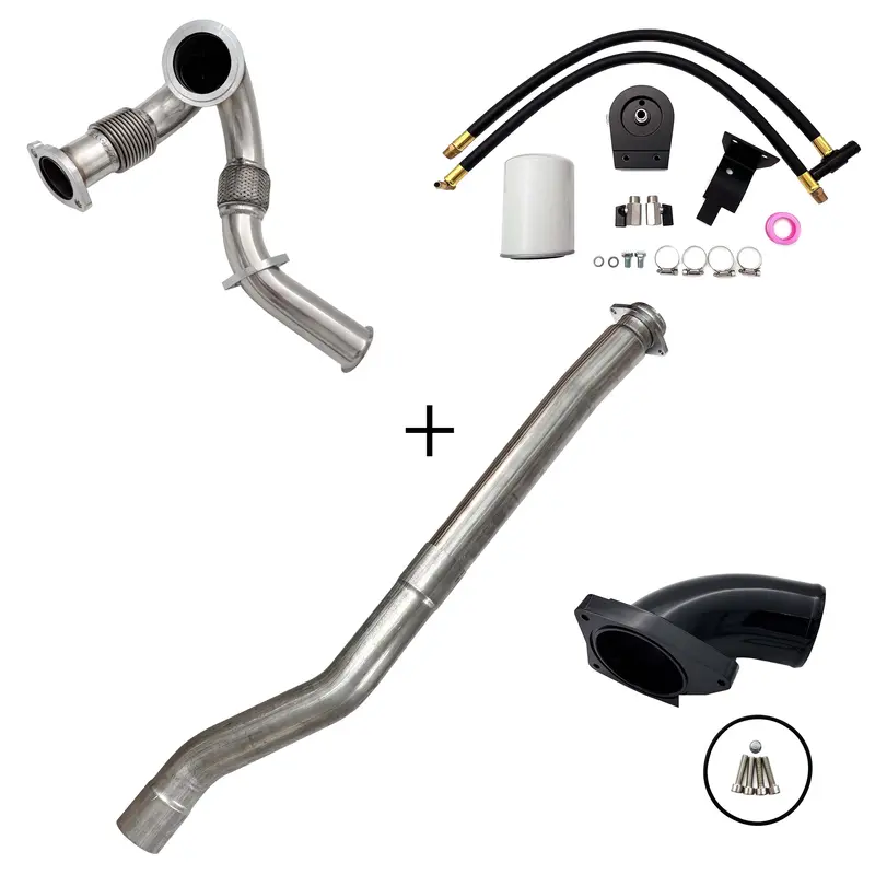 Trucktok 2003-2007 6.0L Ford Powerstroke Dpf/Egr/Ccv/Up Pipe Kit 15