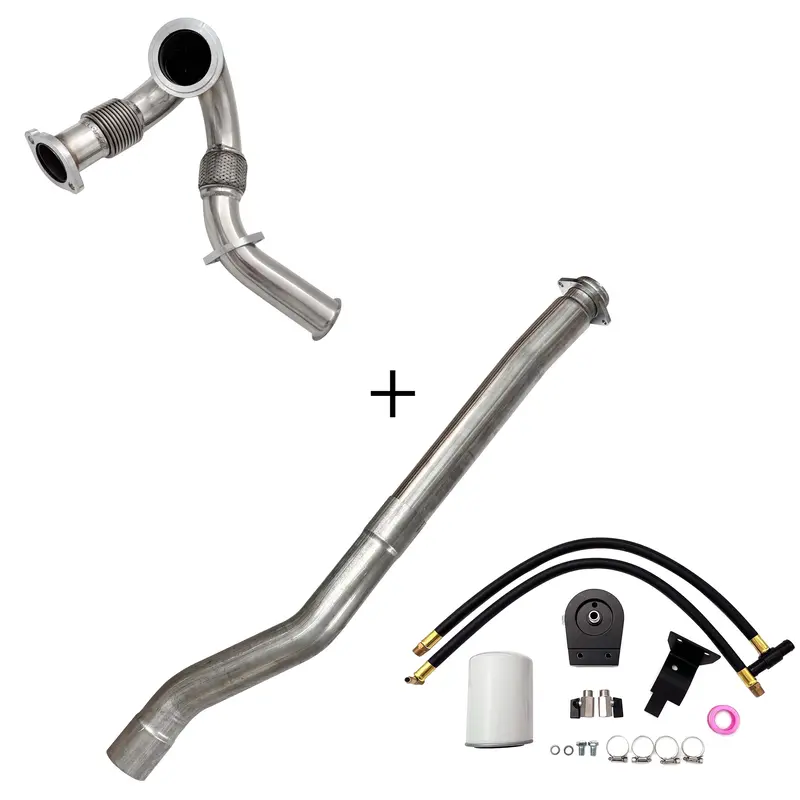 Trucktok 2003-2007 6.0L Ford Powerstroke Dpf/Egr/Ccv/Up Pipe Kit 16