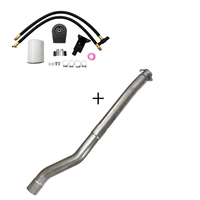 Trucktok 2003-2007 6.0L Ford Powerstroke Dpf/Egr/Ccv/Up Pipe Kit 17
