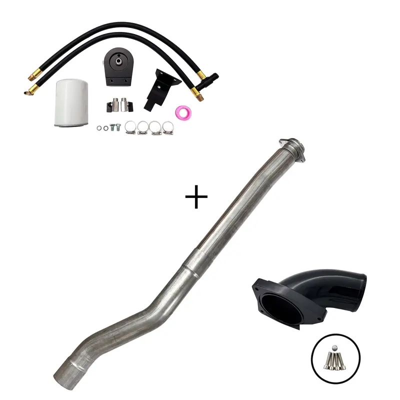 Trucktok 2003-2007 6.0L Ford Powerstroke Dpf/Egr/Ccv/Up Pipe Kit 18
