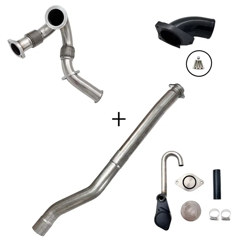 Trucktok 2003-2007 6.0L Ford Powerstroke Dpf/Egr/Ccv/Up Pipe Kit 5