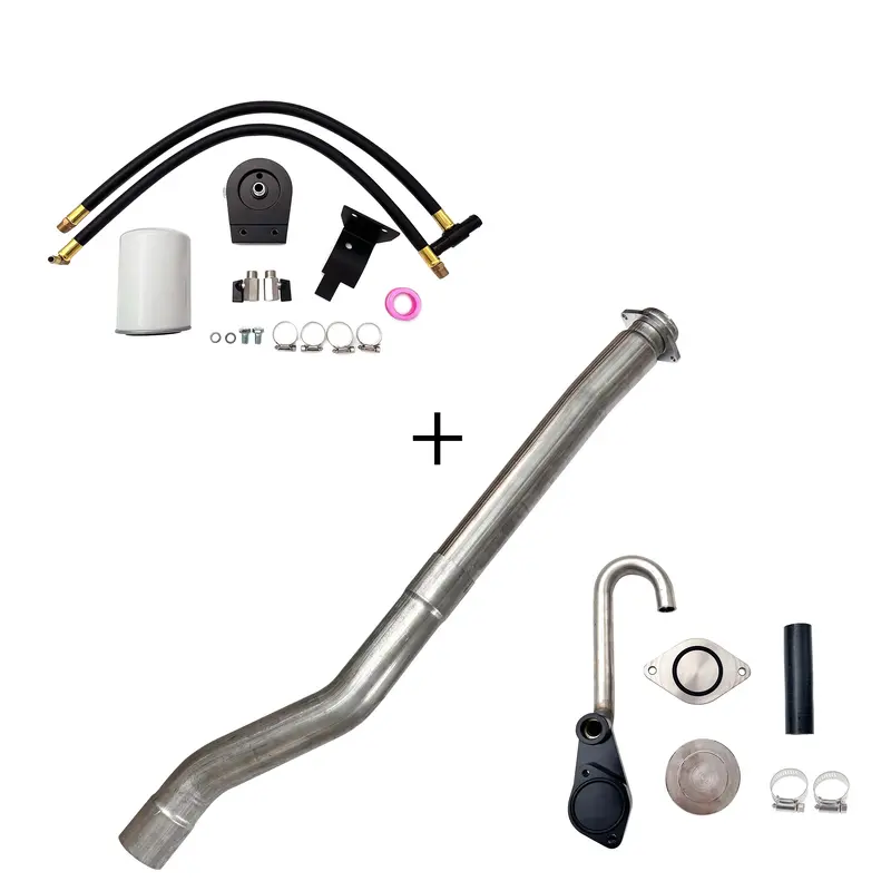 Trucktok 2003-2007 6.0L Ford Powerstroke Dpf/Egr/Ccv/Up Pipe Kit 7