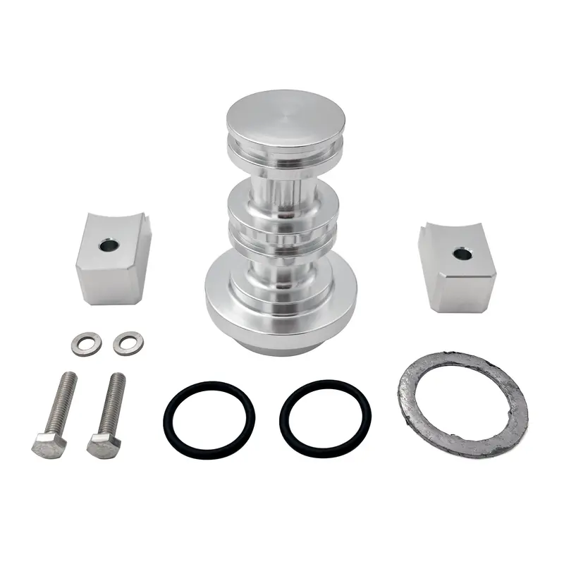 Trucktok 2003-2010 6.0L Ford F250 F350 Powerstroke Diesel Egr Eliminator Spool With Bolts & Orings 1