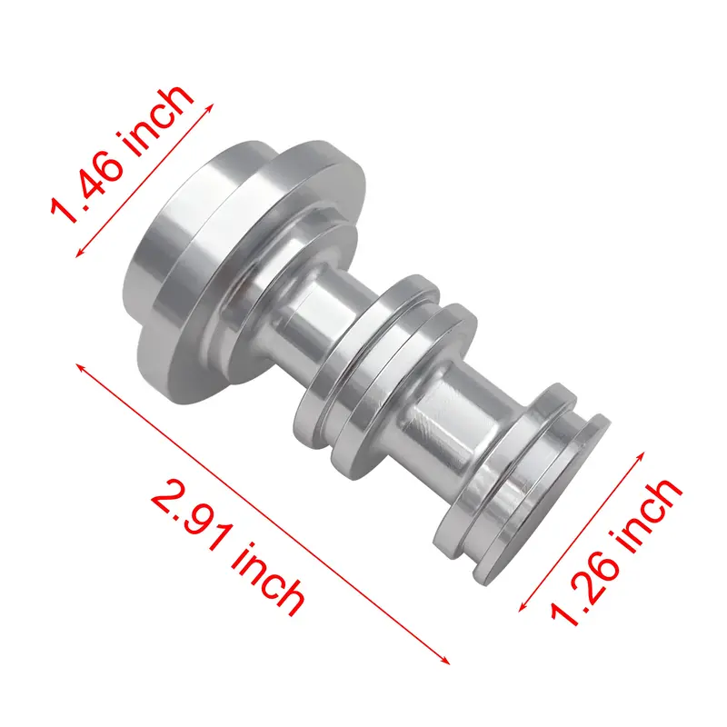 Trucktok 2003-2010 6.0L Ford F250 F350 Powerstroke Diesel Egr Eliminator Spool With Bolts & Orings 2