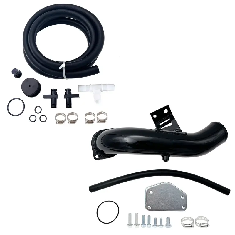 Trucktok 2004-2005 6.6L Duramax Lly Ccv Pcv Reroute & Egr Delete Kit 1