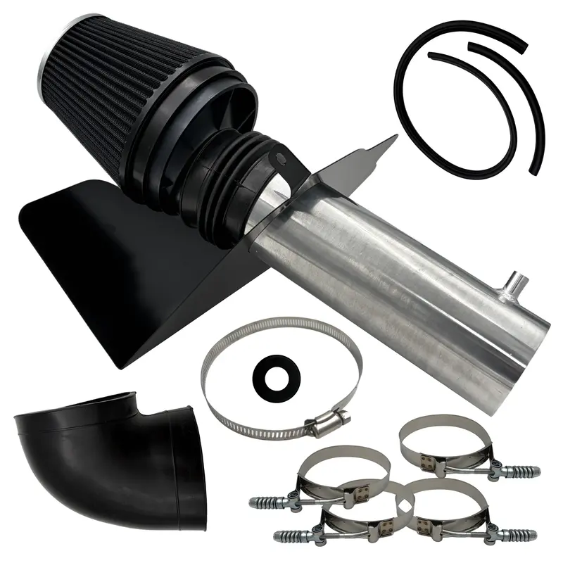 Trucktok 2005-2010 Dodge Chrysler Hemi 5.7L 6.1L V8 Cold Air Intake W/Heat Shield 1