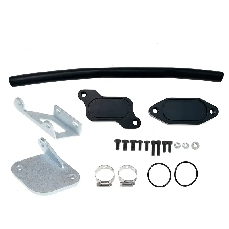 Trucktok 2006-2007 6.6L Chevrolet Silverado Classic Gmc Duramax Lbz Diesel Egr Valve Cooler Delete Kit 1