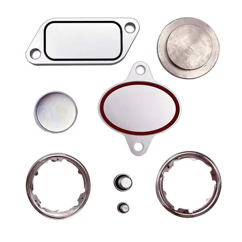 Trucktok 2007-2010 Cummins Isx Cm871 Egr Plug Kit Stage 2 Plates And Plugs Aluminum Generic 1