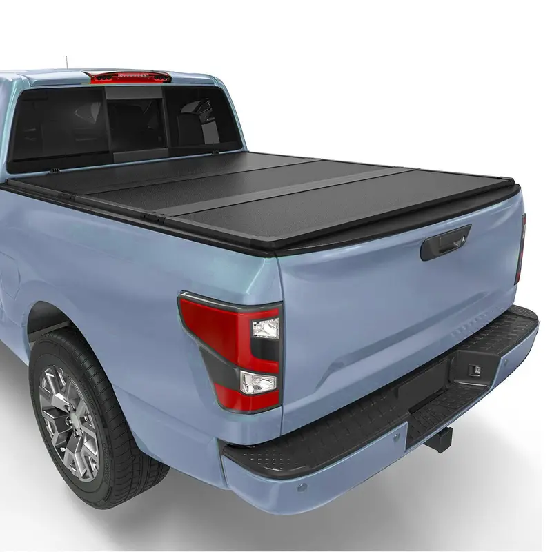 Trucktok 2007-2013 Chevy Silverado Sierra 5.8Ft 3-Fold Hard Bed Tonneau Cover 1
