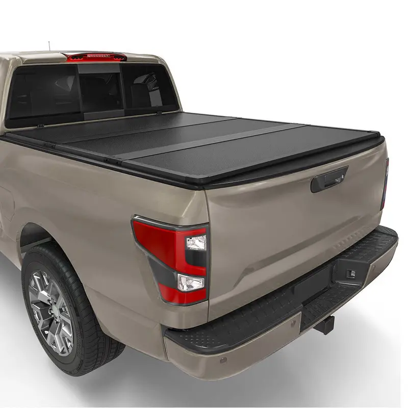 Trucktok 2007-2014 Chevy Silverado Sierra 6.5Ft 3-Fold Hard Bed Tonneau Cover 1