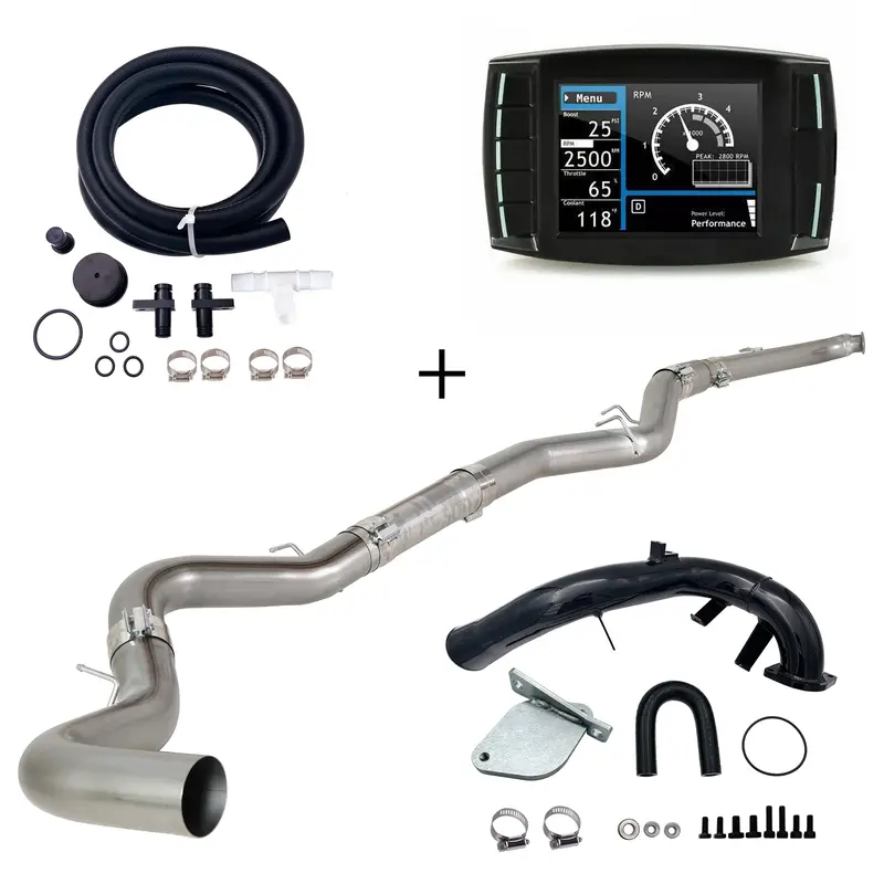 Trucktok 2007.5-2010 6.6L Duramax Lmm 5" Dpf/Egr/Ccv Delete All-In-One Kit 1