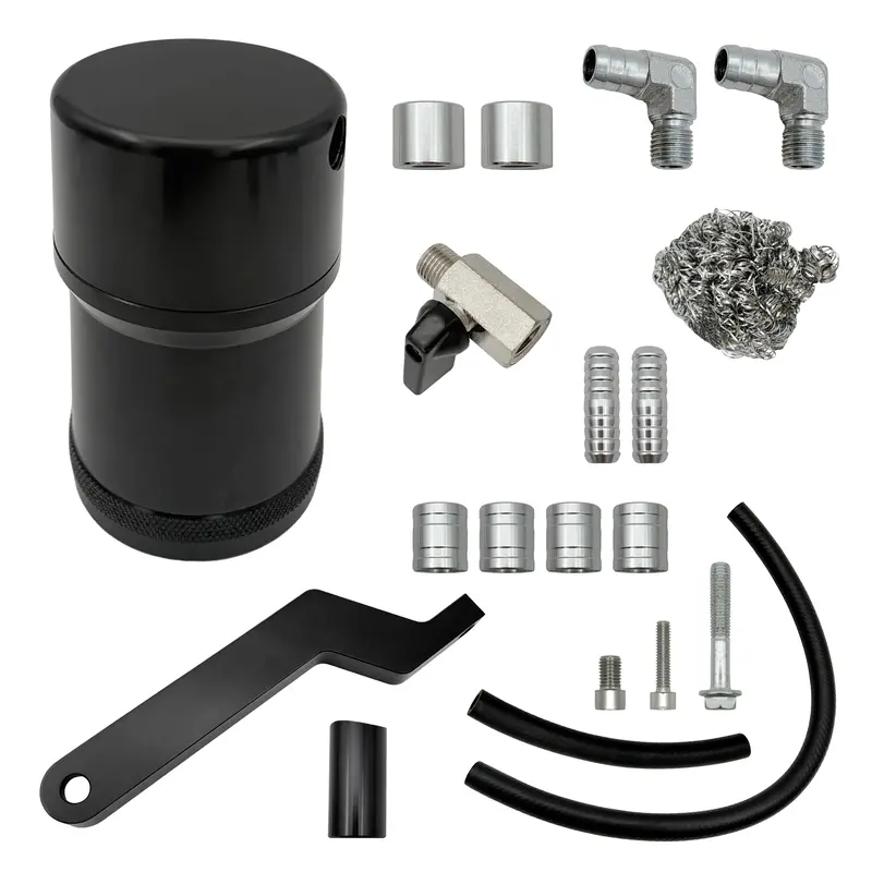 Trucktok 2009-2019 Dodge Ram 5.7L 6.4L Charger Challenger Oil Catch Can Kit 1