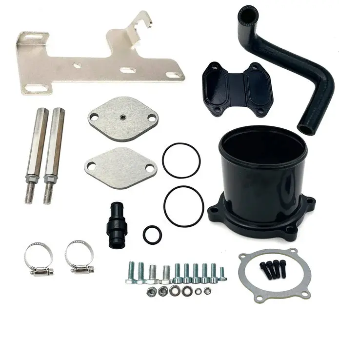 Trucktok 2010-2024 6.7L Dodge Ram Cummins Egr Throttle Cooler Delete Kit 1