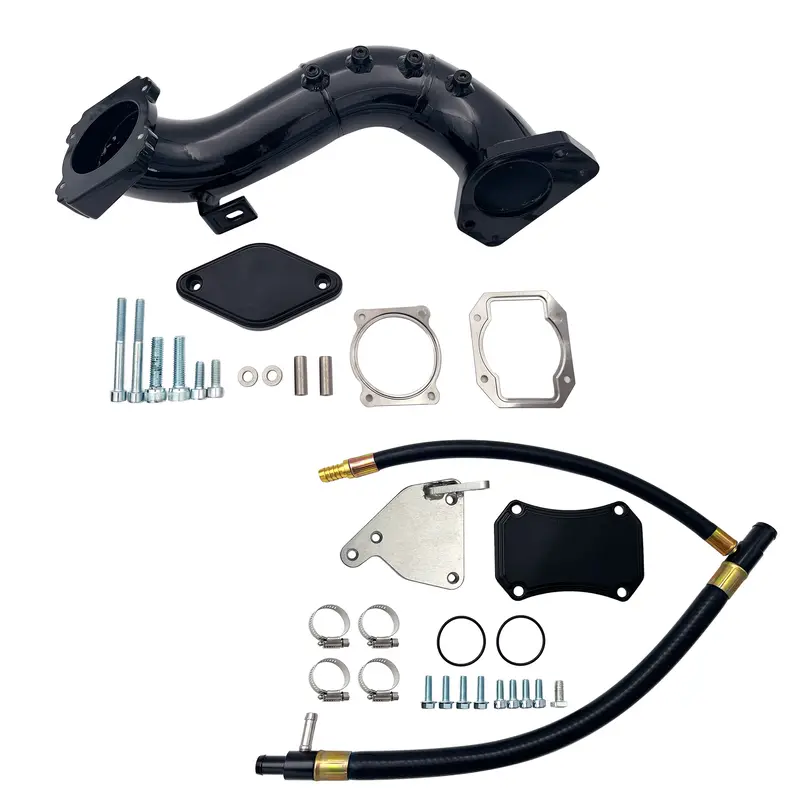 Trucktok 2011-2015 6.6L Duramax Lml Diesel Intake Elbow Bridge & Egr Cooler Delete Kit 1