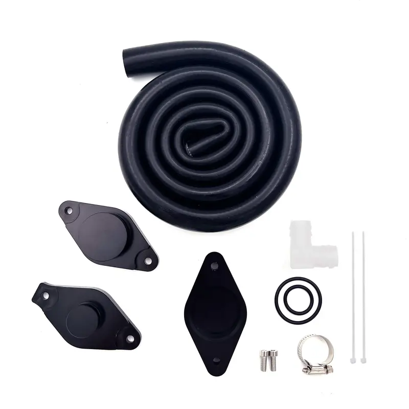 Trucktok 2011-2016 6.6L Chevy Duramax Lml Ccv Pcv Reroute Delete Kit 1