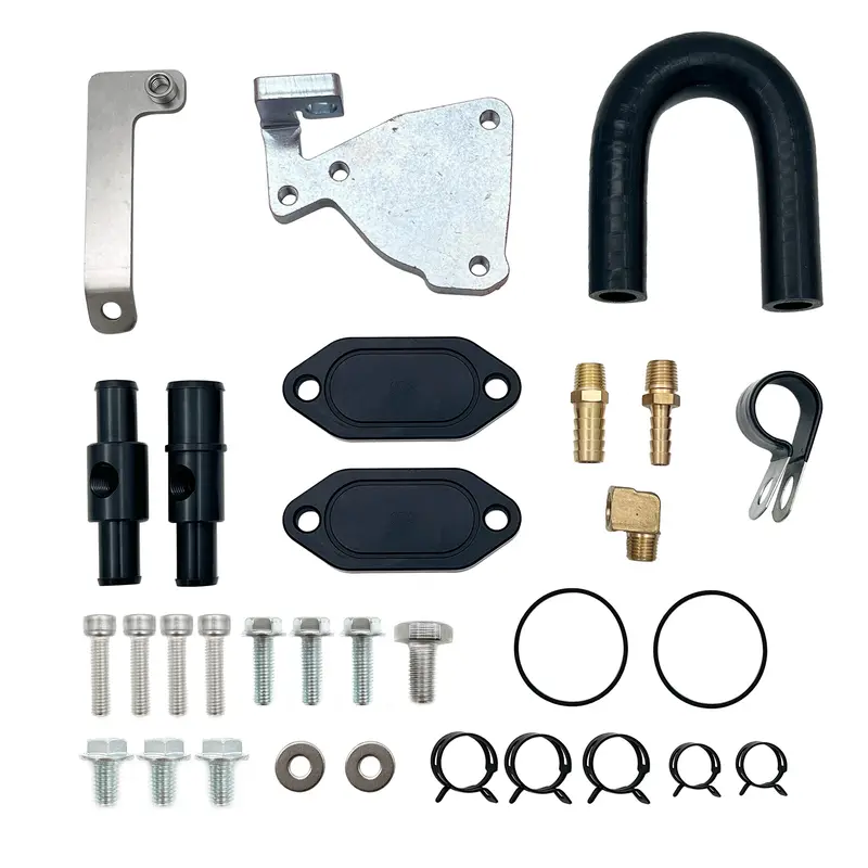 Trucktok 2011-2016 6.6L Chevy Duramax Lml Egr Valve Cooler Delete Kit 1