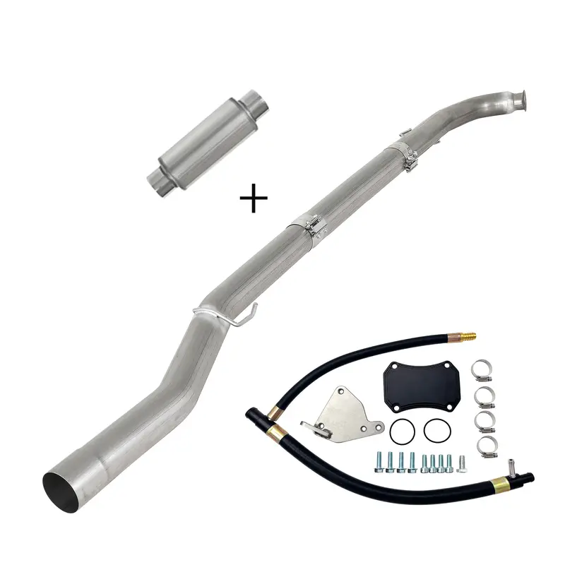 Trucktok 2011-2016 6.6L Duramax Lml 4"/5" Dp-Back Dpf/Egr Delete Kit 1
