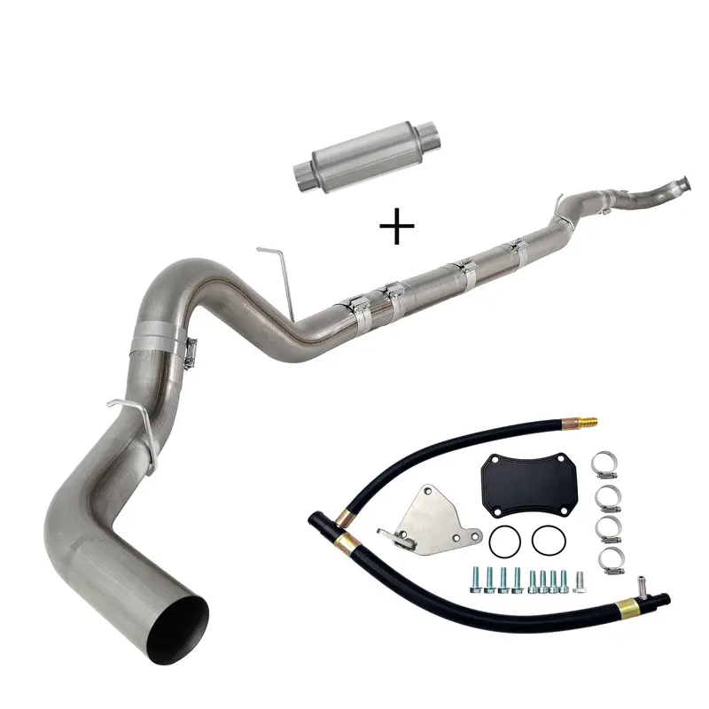 Trucktok 2011-2016 6.6L Duramax Lml 4"/5" Dp-Back Dpf/Egr Delete Kit 13