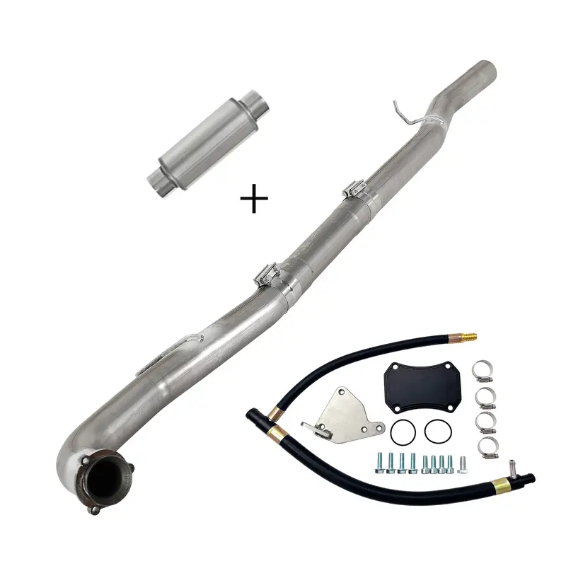 Trucktok 2011-2016 6.6L Duramax Lml 4"/5" Dp-Back Dpf/Egr Delete Kit 5