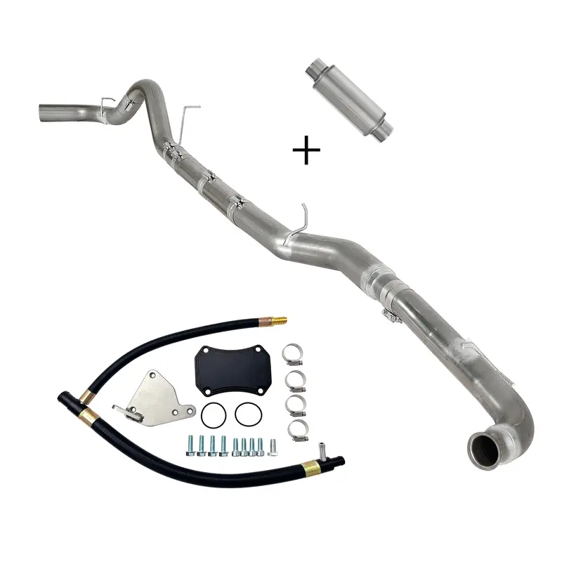 Trucktok 2011-2016 6.6L Duramax Lml 4"/5" Dp-Back Dpf/Egr Delete Kit 9