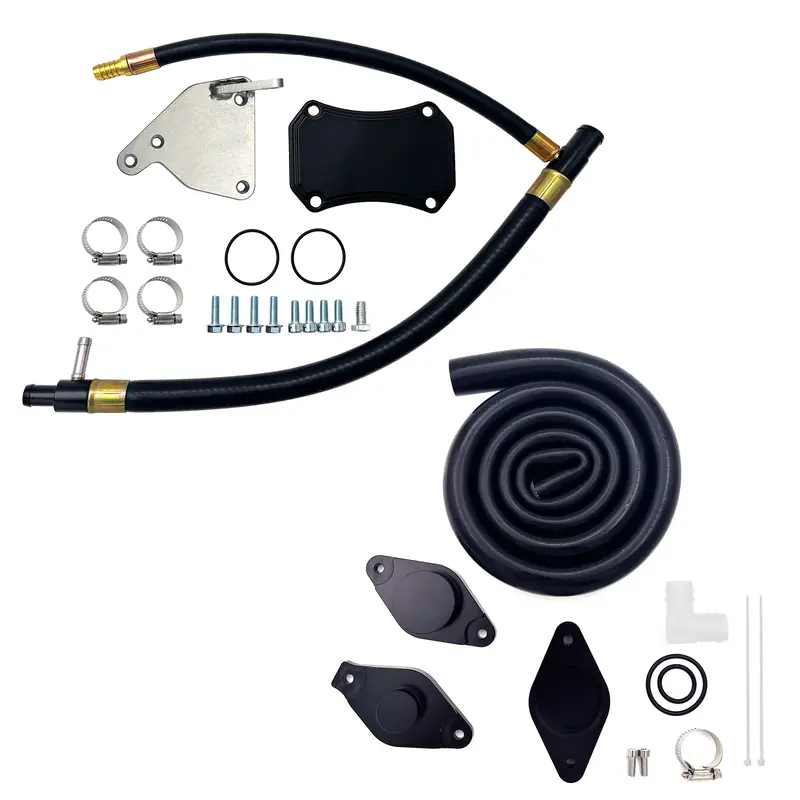 Trucktok 2011-2016 6.6L Duramax Lml Ccv Pcv Reroute & Egr Cooler Delete Kit 1