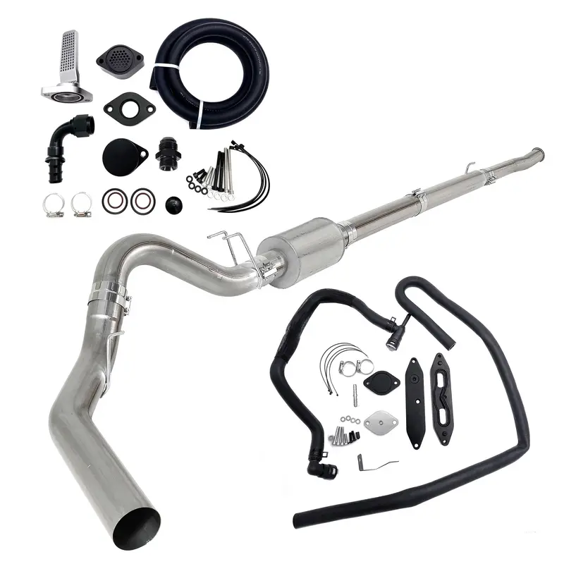Trucktok 2011-2019 6.7L Powerstroke 5" Dp-Back & Ccv Reroute Egr Delete Kit 1
