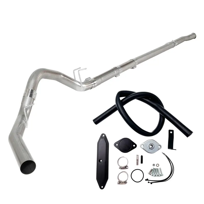 Trucktok 2011-2022 6.7L Ford Powerstroke 4"/5" Dp-Back Dpf Delete Pipe & Egr Delete 1