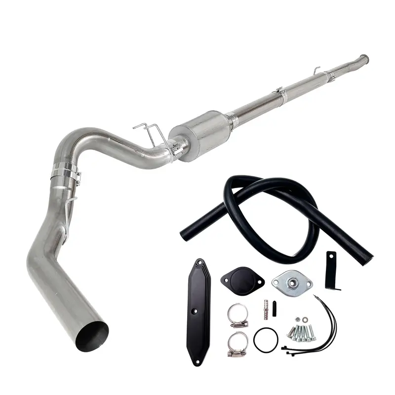 Trucktok 2011-2022 6.7L Ford Powerstroke 4"/5" Dp-Back Dpf Delete Pipe & Egr Delete 7