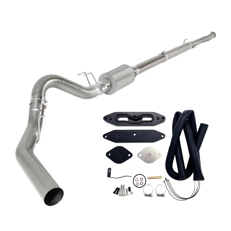 Trucktok 2011-2022 6.7L Ford Powerstroke 4"/5" Dp-Back Dpf Delete Pipe & Egr Delete 8