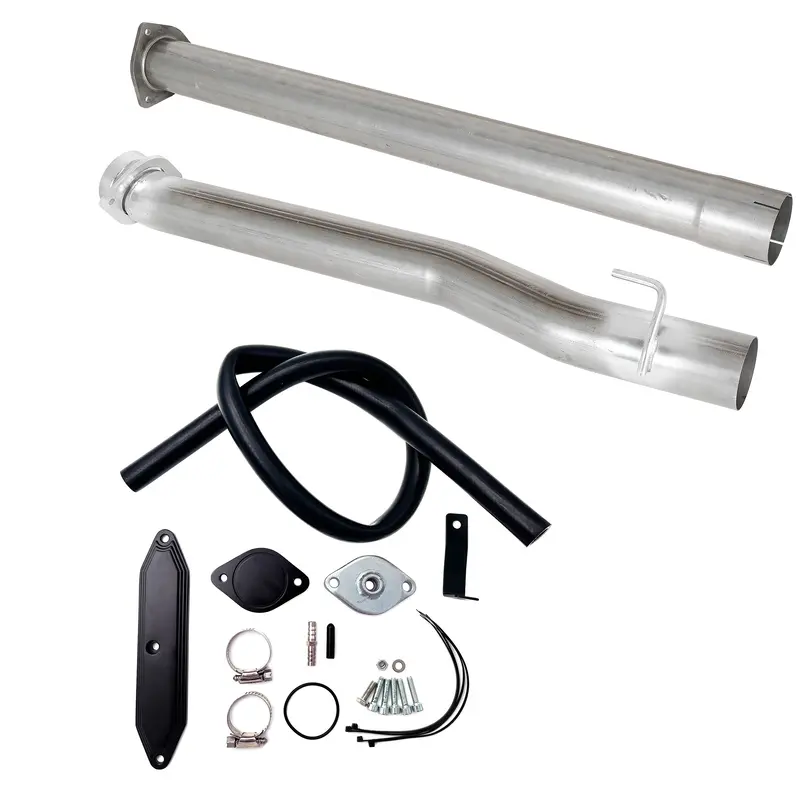 Trucktok 2011-2023 6.7L Ford Powerstroke 4Inch Dpf & Cat Pipe W/Egr Delete Kit 1