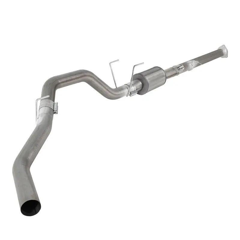 Trucktok 2013-2018 6.7L Dodge Ram Cummins 4" Downpipe Back Dpf Delete Pipe (With Muffler) 1