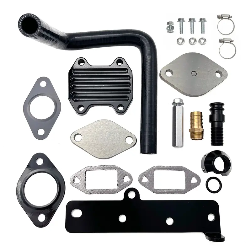 Trucktok 2013-2018 6.7L Dodge Ram Cummins Diesel Egr Valve Cooler Delete Kit 1