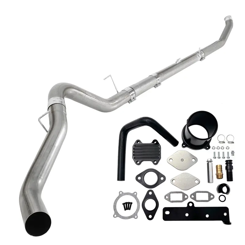 Trucktok 2013-2018 6.7L Ram Cummins 5" Turbo Back Dpf Delete & Egr Cooler Delete Kit 1