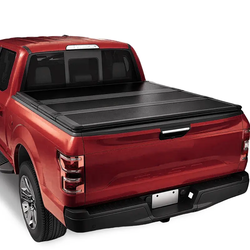 Trucktok 2014-2018 Chevy Silverado Sierra 5.8Ft 3-Fold Hard Bed Tonneau Cover 1