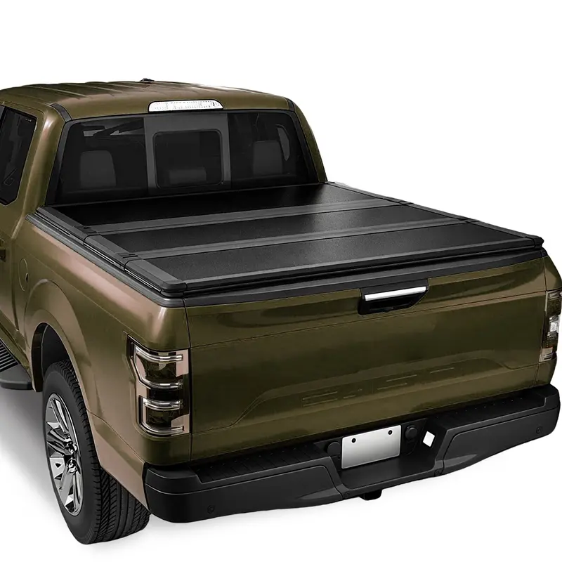 Trucktok 2014-2019 Chevy Silverado Sierra 6.5Ft 3-Fold Hard Bed Tonneau Cover 1
