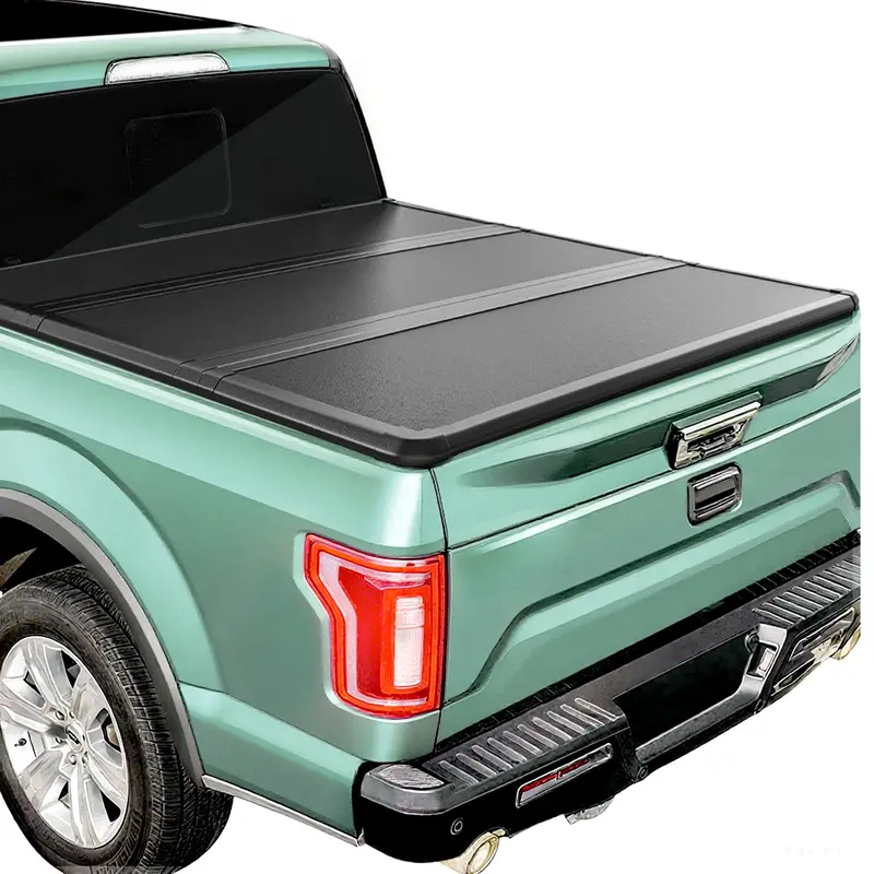 Trucktok 2015-2025 Ford F150 5.5Ft Hard Tri-Fold Tonneau Cover Truck Bed Pickup 1