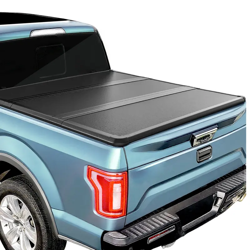 Trucktok 2015-2025 Ford F150 6.5Ft Hard Tri-Fold Tonneau Cover Truck Bed Pickup 1