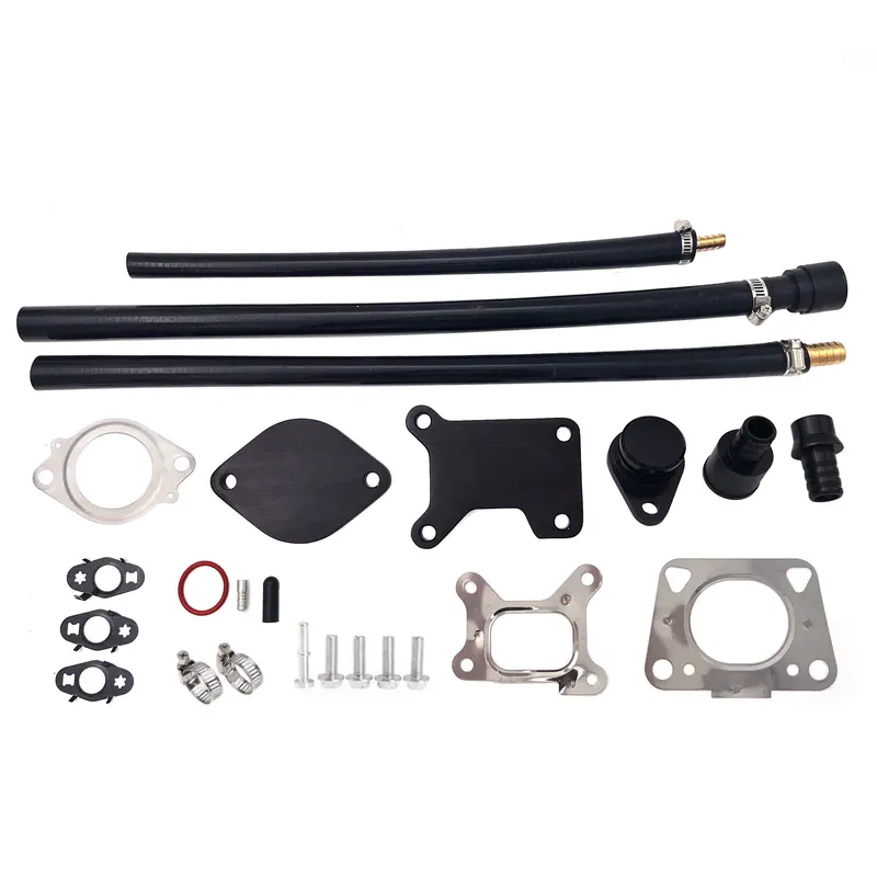 Trucktok 2017-2023 6.6L Chevy Gmc Duramax L5p Diesel Egr Valve Cooler Delete Kit 1