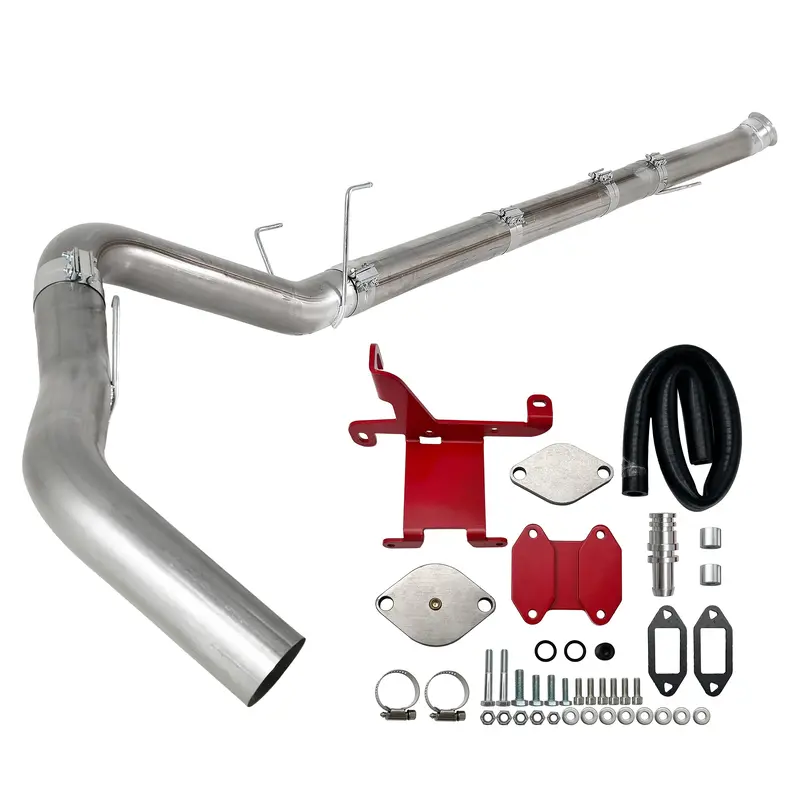 Trucktok 2019-2024 6.7L Ram 4"/5" Dpf Delete Dp-Back Pipe & Egr Delete Kit 1