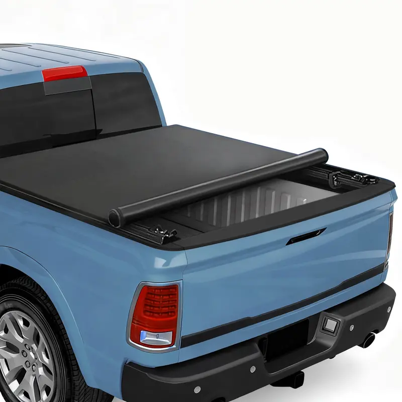 Trucktok 2019-2025 Dodge Ram 1500 New Body 6.4Ft Soft Roll-Up Tonneau Cover Bed 1