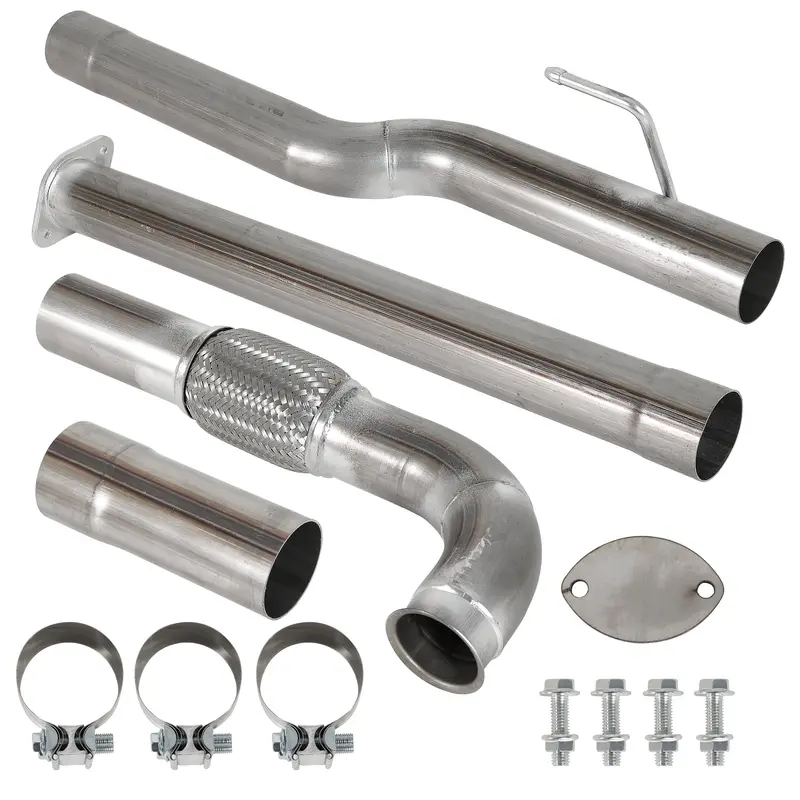 Trucktok 2020-2024 3.0L Dodge Ram 1500 Ecodiesel 3" Dpf Delete Race Exhaust Pipe 1