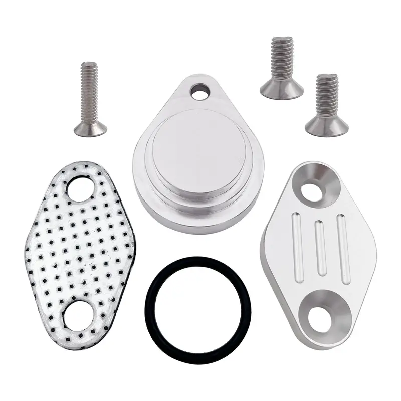 Trucktok 4.8L 5.3L 6.0L Lsx Silverado Egr Delete Plug Intake Exhaust Block Off Plate 1