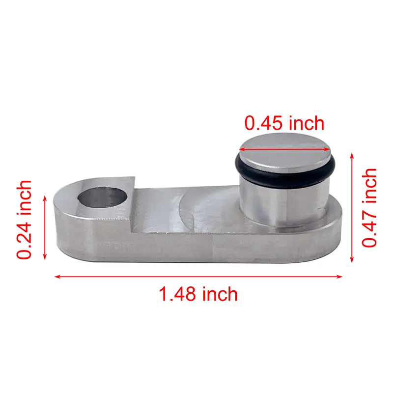 Trucktok 5.3L 6.0L Ls Evap Valve Block Off Plates Kit Purge Solenoid Plug Intake/Exhaust Lm7 2
