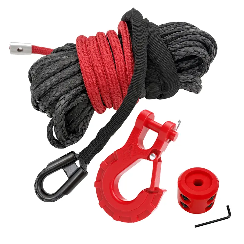 Trucktok Build Your Own Winch Kit - Recovery Rope Hook & Stopper 1
