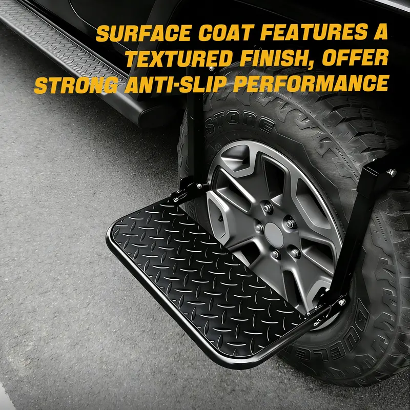 Trucktok Universal Truck Tire Step Adjustable Folding Wheel Access 2